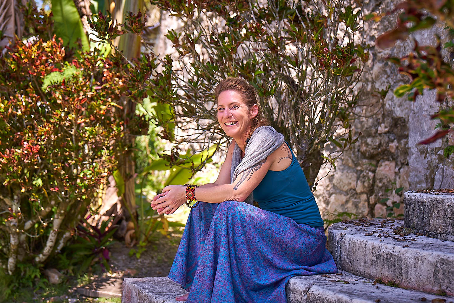 Wellness activities during retreat